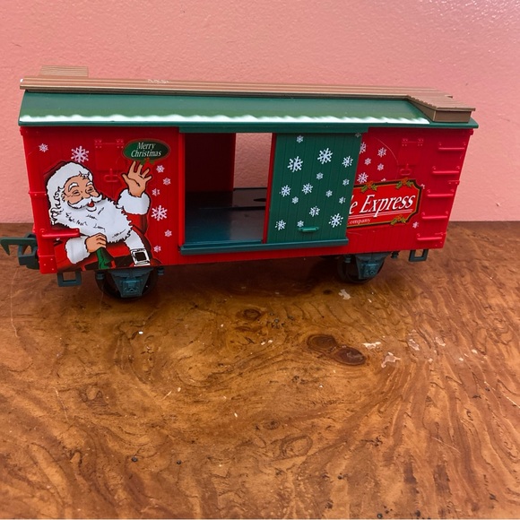 Eztec No. 37189 North Pole Express Christmas Train Replacement Box Car - Picture 6 of 13
